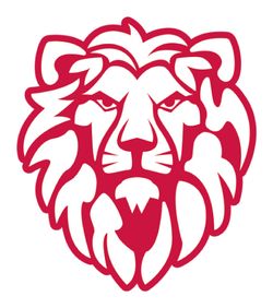 Lion Logo Color – Red-White