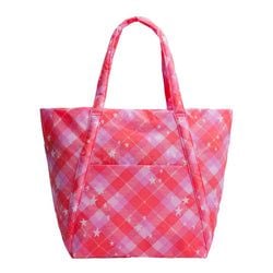 Pink Star Plaid