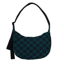 Navy Green Check