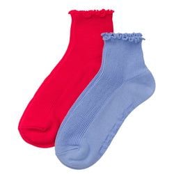 Light Blue & Red 