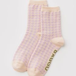 Colour – Pink Houndstooth