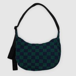 Navy Green Check