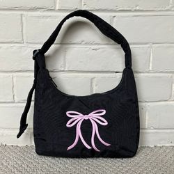 CUSTOM – Black/Pink Bow