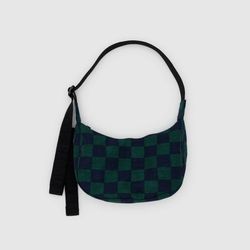 Navy Green Check