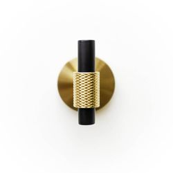 Finish – Matt Black & Brushed Brass