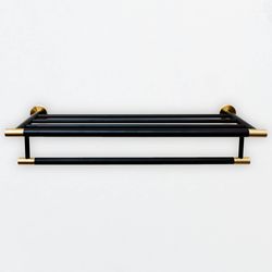 Finish – Matt Black & Brushed Brass