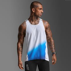 Blue Gradient / Black Reflective