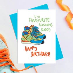Message – Happy Birthday Favourite Running Buddy