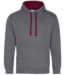 Colour – Charcoal/Burgundy