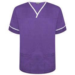 Purple/White