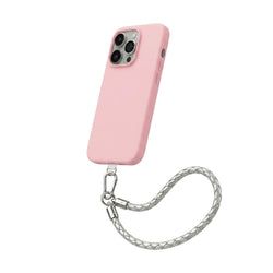 Pols telefoonkoord zilver