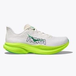 White / Neon Lime