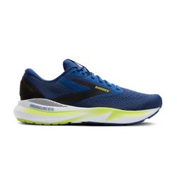 Navy Peony / Black / Lime