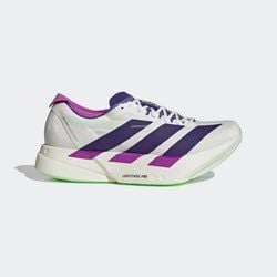 Core White / Collegiate Purple / Lime Burst