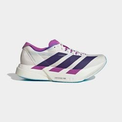Core White / Collegiate Purple / Semi Blue Burst