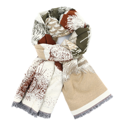 bordó/világosbarna