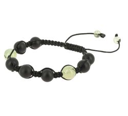 Material – Black Onyx & Prehnite