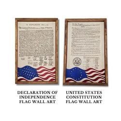 Bundle & Save or Buy Individually From Other Signs In Our Collection – Declaration of Independence & United States Constitution Sign