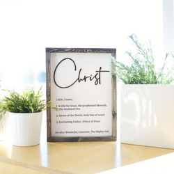 Bundle & Save or Buy Individually From Other Signs In Our Collection – Christ Definition