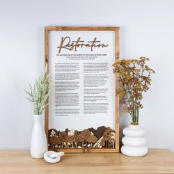 Bundle & Save or Buy Individually From Other Signs In Our Collection – Or buy individually: The Restoration