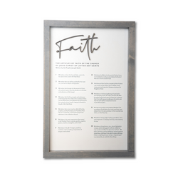 Bundle & Save or Buy Individually From Other Signs In Our Collection – Or buy individually: The Articles of Faith