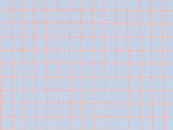 Bleu & Rayures Oranges