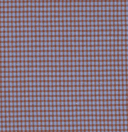 Couleur – Mini vichy Bleu Lavande/Marron