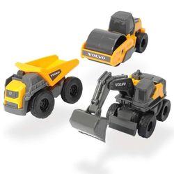 Yol Silindiri, Ekskavatör ve Damperli kamyon