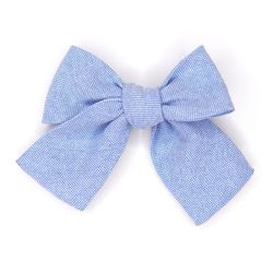 Sky Blue – Petite Hair Bow