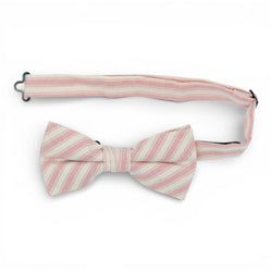 Peony Stripe – Men's Pre-tied Bow Tie