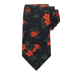 Red Hot Floral – Mens Tie