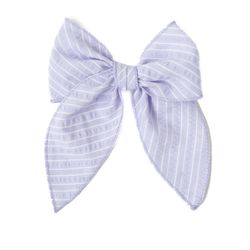 Lavender Stripe – Darling Hair Bow