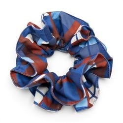 Americana Plaid – Hair Scrunchie