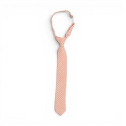 Coral Stripe – Boys Tie