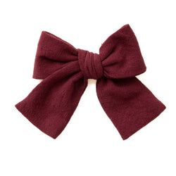 Plum – Petite Hair Bow