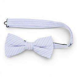 Lavender Stripe – Men's Pre-tied Bow Tie