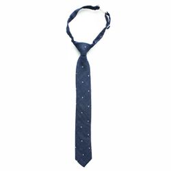 Navy Dot – Boys Tie