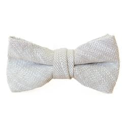 Parchment Tweed – Bow Tie For Boys