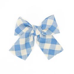 Daybreak Plaid – Petite Hair Bow