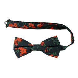 Red Hot Floral – Bow Tie for Men