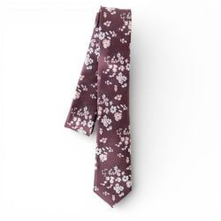 Sangria Floral – Youth Tie