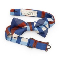 Americana Plaid – Boys Bow Tie