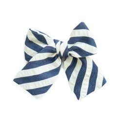 Captain Stripe – Petite Hair Bow