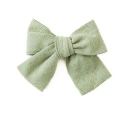 Sage – Petite Hair Bow