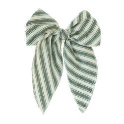 Juniper Stripe – Darling Hair Bow