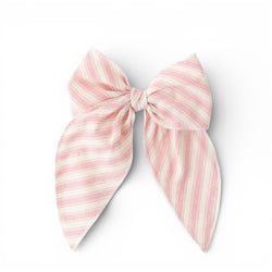 Peony Stripe – Darling Hair Bow
