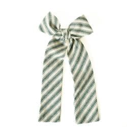 Juniper Stripe – Lady Hair Bow