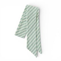 Pistachio Stripe – Hair Sash