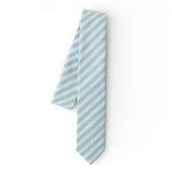 Robin Egg Stripe – Youth Tie