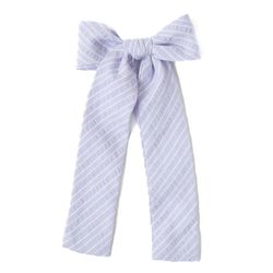 Lavender Stripe – Lady Hair Bow